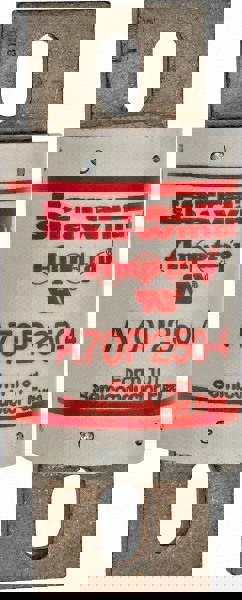 Blade Fast-Acting Fuse: 250 A, 5-3/32